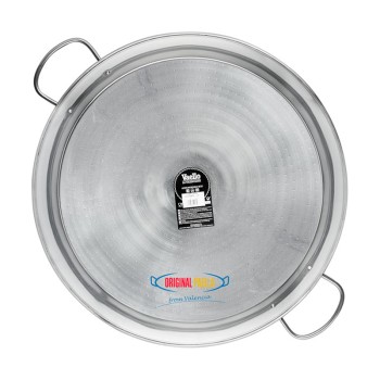 Padella per paella acciaio inox di 90 cm per 50 persone