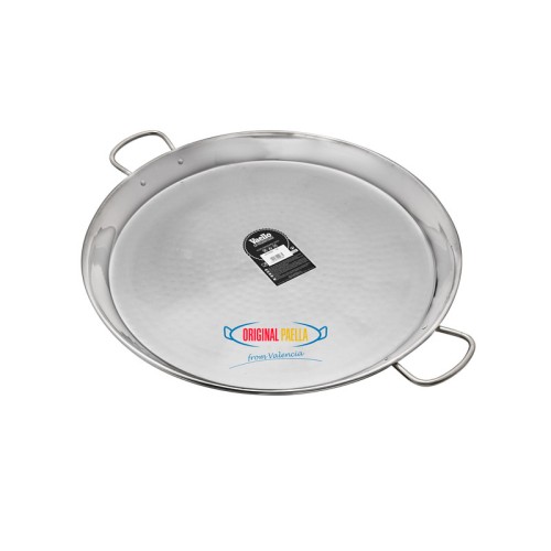 Pentola Padella per paella acciaio inox 65 cm per 25 persone