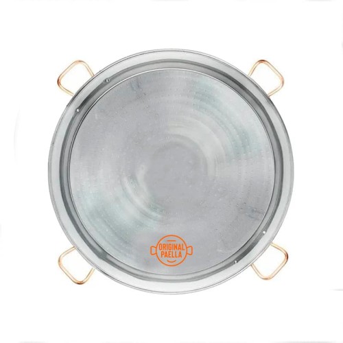 Pentola Padella per paella acciaio inox 80 cm per 40 persone