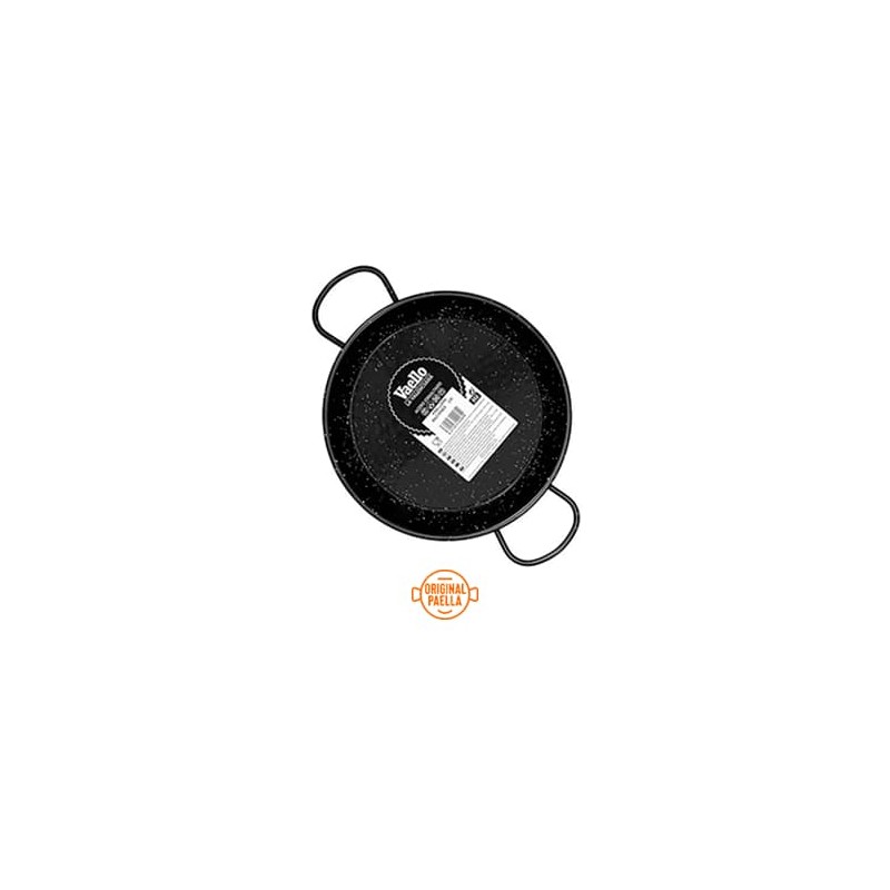 Pentola per Paella o Padella per Paella smaltata di 24 cm