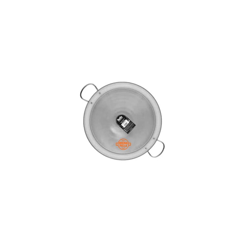 Pentola Padella per paella acciaio inox 42 cm per 10 persone