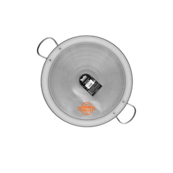 Pentola Padella per paella acciaio inox 46 cm per 12 persone