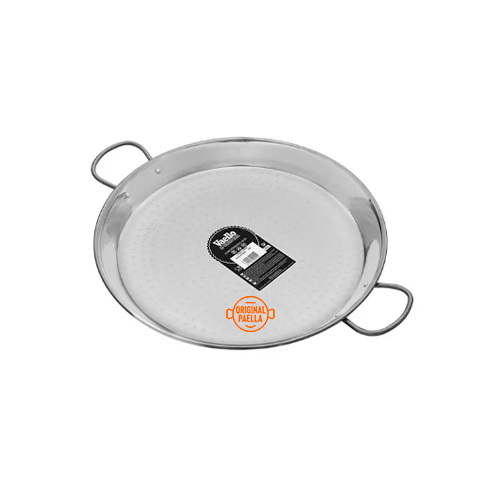 Pentola Padella per paella acciaio inox 46 cm per 12 persone