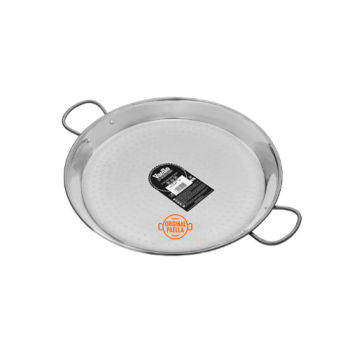 Pentola Padella per paella acciaio inox 55 cm per 16 persone