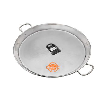 Pentola Padella per paella acciaio inox 65 cm per 25 persone