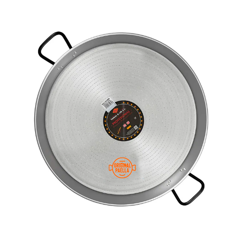 Padella per Paella spessore speciale di 65 cm per 25 pata negra