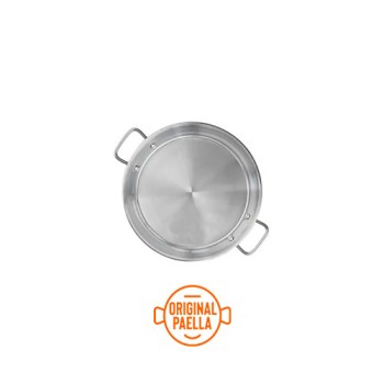 Padella per paella inox per induzione di 32 cm per 5 persone