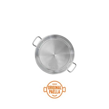 Padella per paella inox per induzione di 28 cm per 3 persone