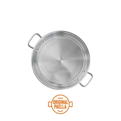 Padella per paella inox per induzione di 36 cm per 7 persone