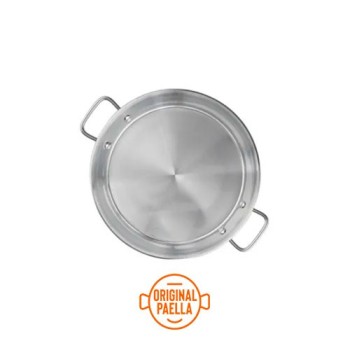Padella per paella inox per induzione di 36 cm per 7 persone