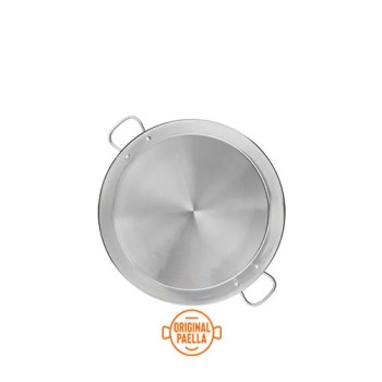 Padella per paella inox per induzione di 40 cm per 9 persone