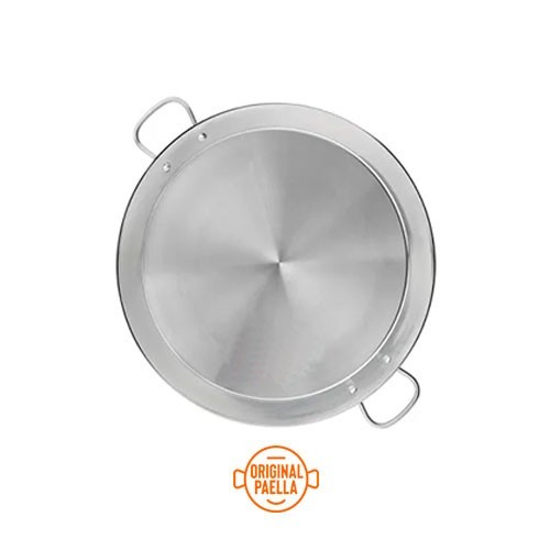 Padella per paella inox per induzione di 46 cm per 12 persone