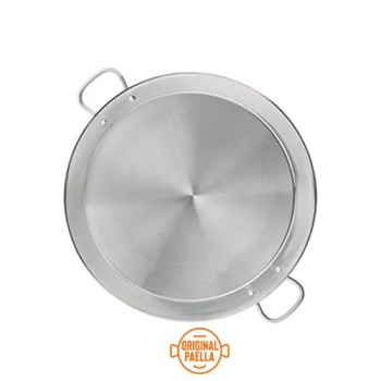 Padella per paella inox per induzione di 50 cm per 14 persone
