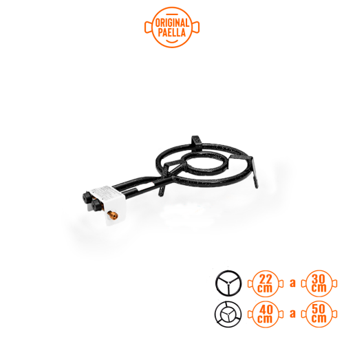 Fornello per Paella a gas GLP butano propano o metano 35 cm