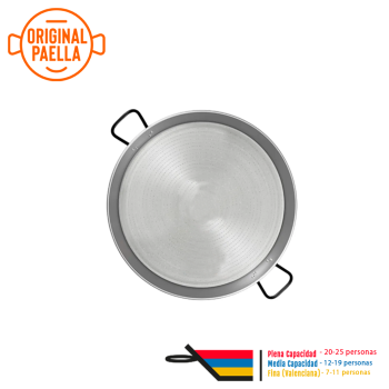 Padella per Paella spessore speciale di 65 cm per 25 pata negra
