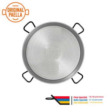Padella per Paella spessore speciale di 80 cm per 40 persone