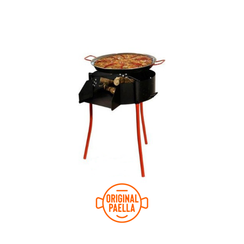 Custodia antincendio aperta, parabrezza e barbecue