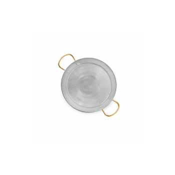 Pentola Padella per paella acciaio inox di 26 cm per 2 persone