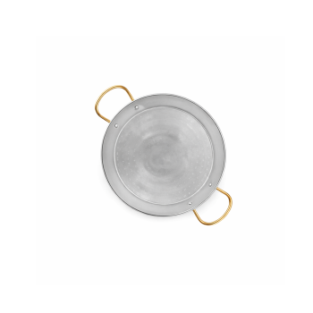 Pentola Padella per paella acciaio inox di 38 cm per 8 persone