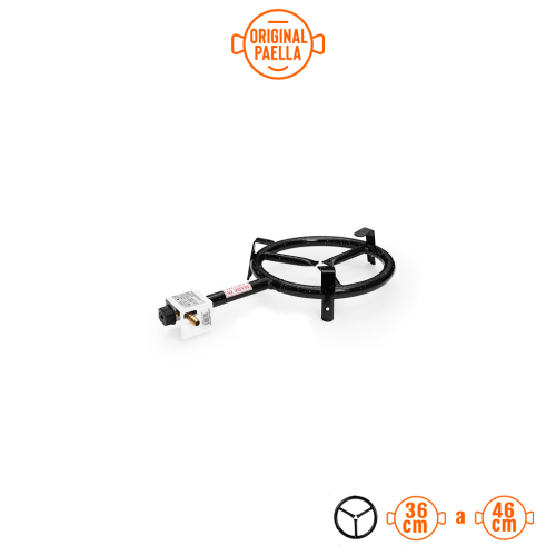 Fornello per Paella a gas GLP butano propano o metano 30 cm