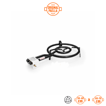 Fornello per Paella di 40 cm a gas GLP butano propano metano