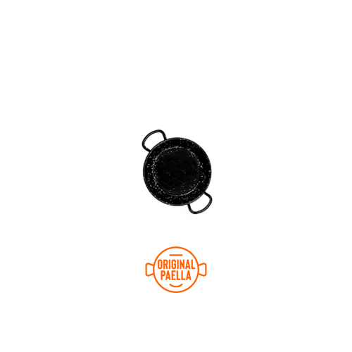 Padella per paella smaltata da 12 cm, paellera smaltata da 12 cm