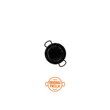 Padella per paella smaltata da 12 cm, paellera smaltata da 12 cm