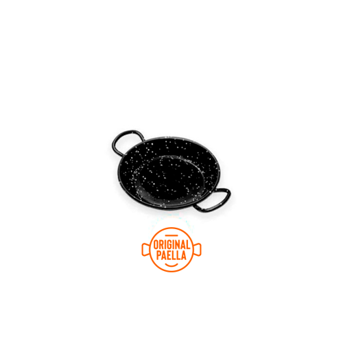 Pentola per Paella o Padella per Paella smaltata di 22 cm