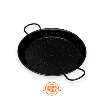 Padella per Paella smaltata di 40 cm per 9 persone