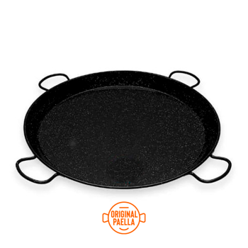 Padella per Paella smaltata di 80 cm per 40 persone