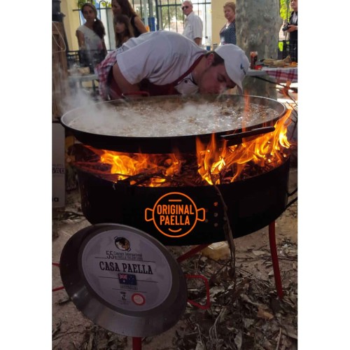Custodia antincendio aperta, parabrezza e barbecue