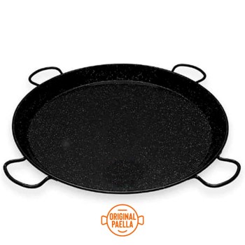 Padella per Paella smaltata di 100 cm per 80 -120 persone
