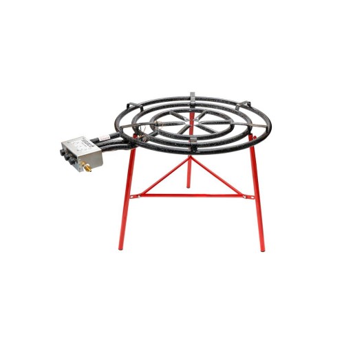 Fornello per Paella professionale di 80 cm per uso INTERNO garcima
