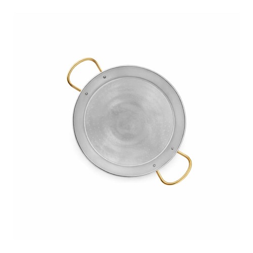 Pentola Padella per paella acciaio inox 50 cm per 14 persone