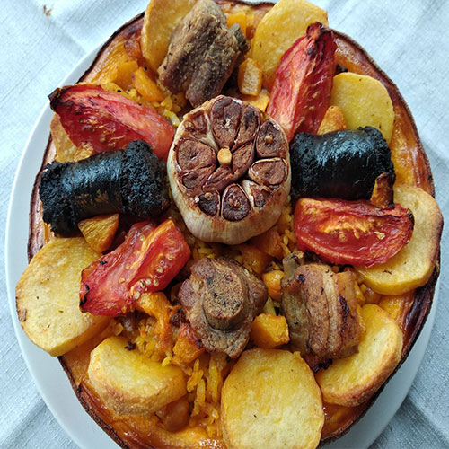 Ricetta de Ascension Casero: Riso al forno in zucca