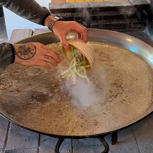 2.- Friggere i calamari