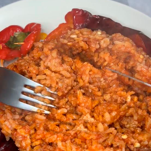 6.- Aggiungere i calamari e mescolare
