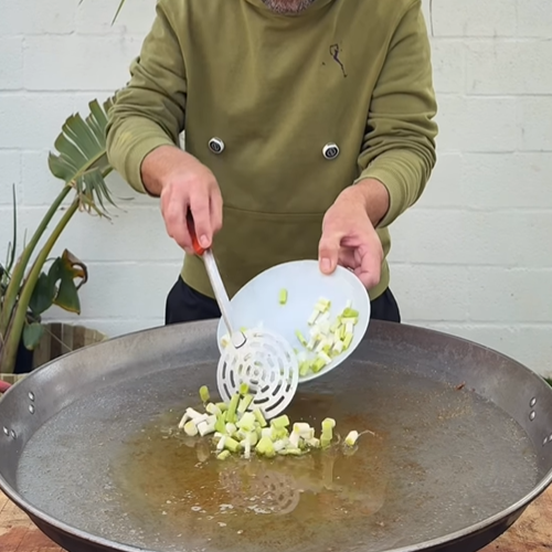 4.- Rosolare le verdure