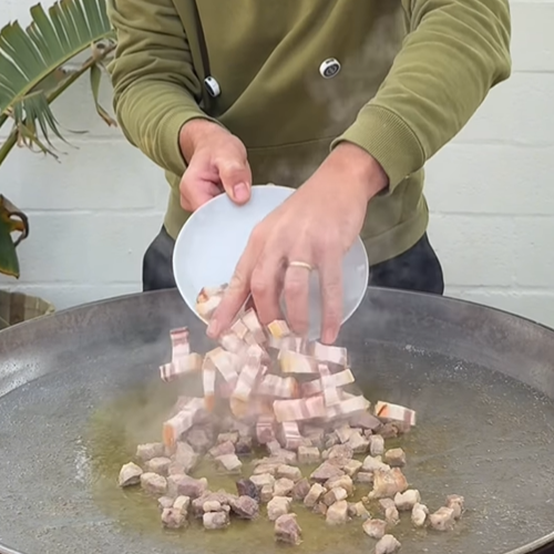 3.- Tagliare le verdure