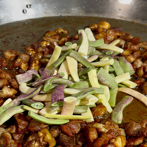 Aggiungete i fagioli