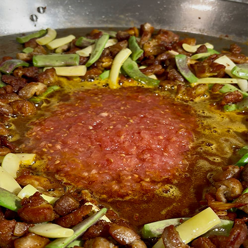 Aggiungete il pomodoro