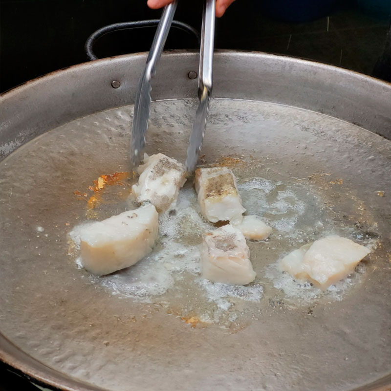 1.- Friggere i frutti di mare