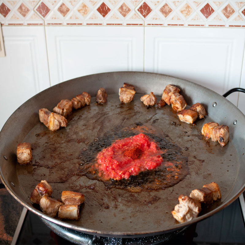 5.- Saltato in padella
