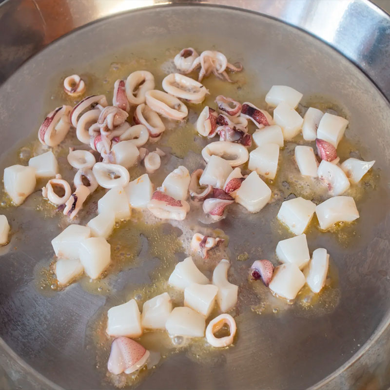 1.- Saltare i frutti di mare