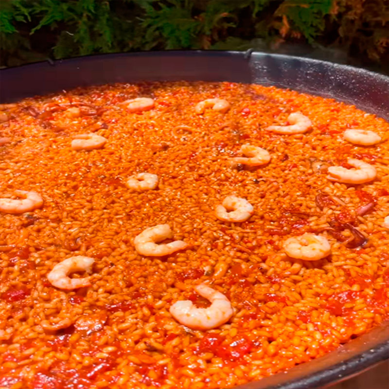 8.- Aggiungere nuovamente i frutti di mar