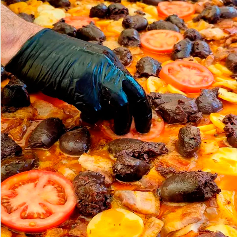 Ricetta di @originalpaella: Riso al forno nella paella