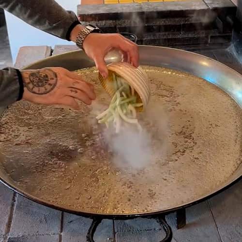 2.- Friggere i calamari