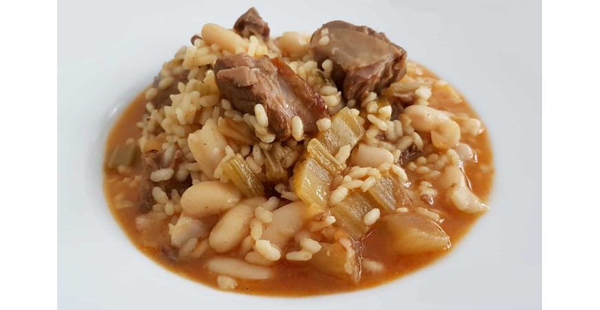 Ricetta di @ximo_carrion: riso cremoso con ossobuco in stile fesols i naps