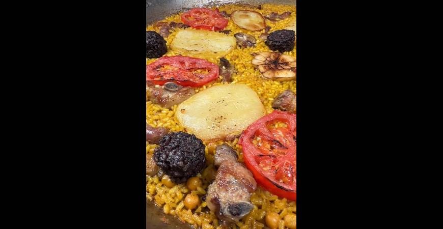 Ricetta da _comeydisfruta_: Paella di riso al forno