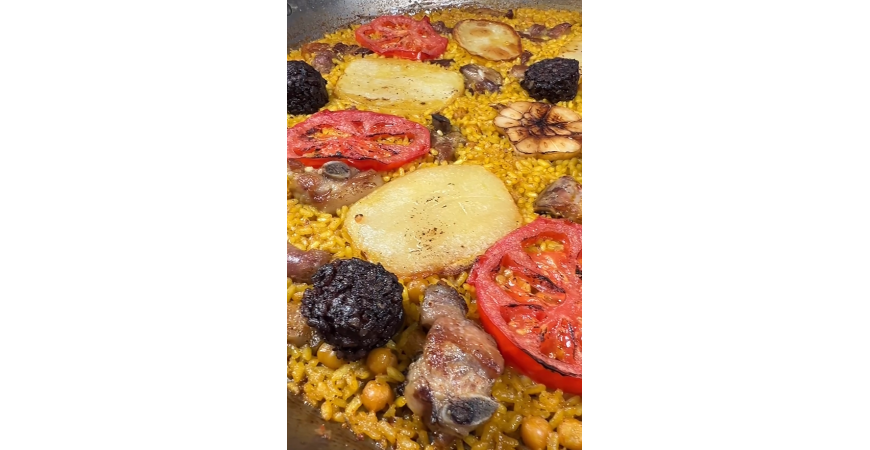 Ricetta da _comeydisfruta_: Paella di riso al forno